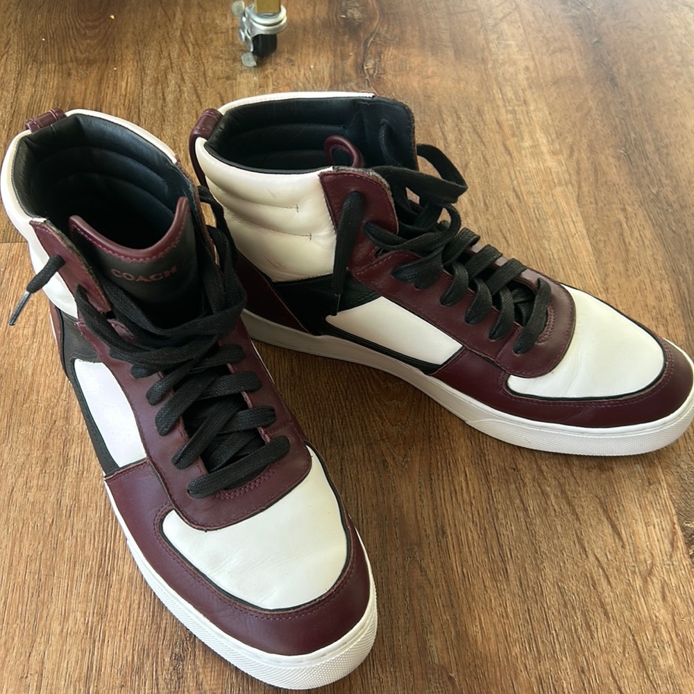 Authentic Coach Men’s High Top Sneakers